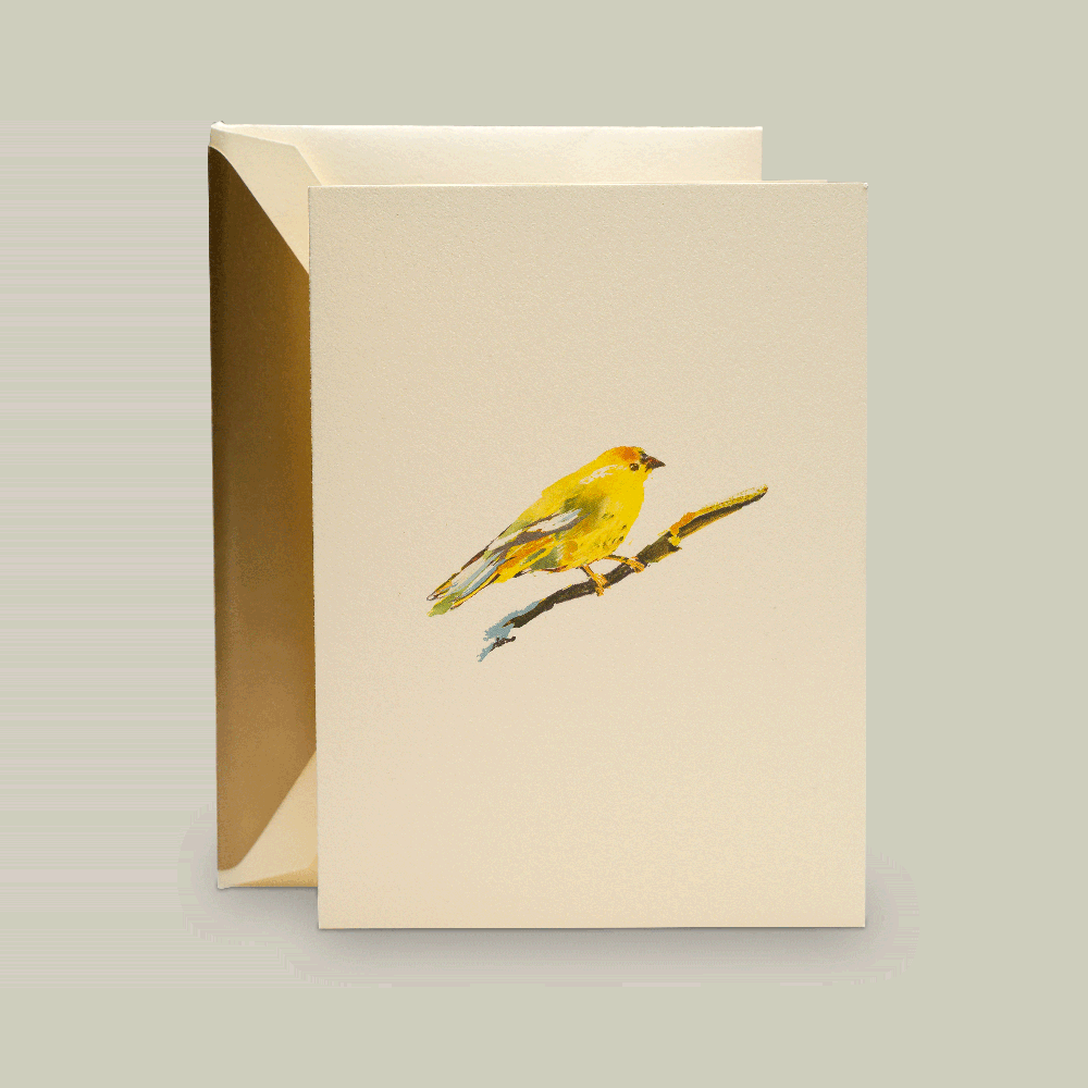 Brushstroke Canary Note