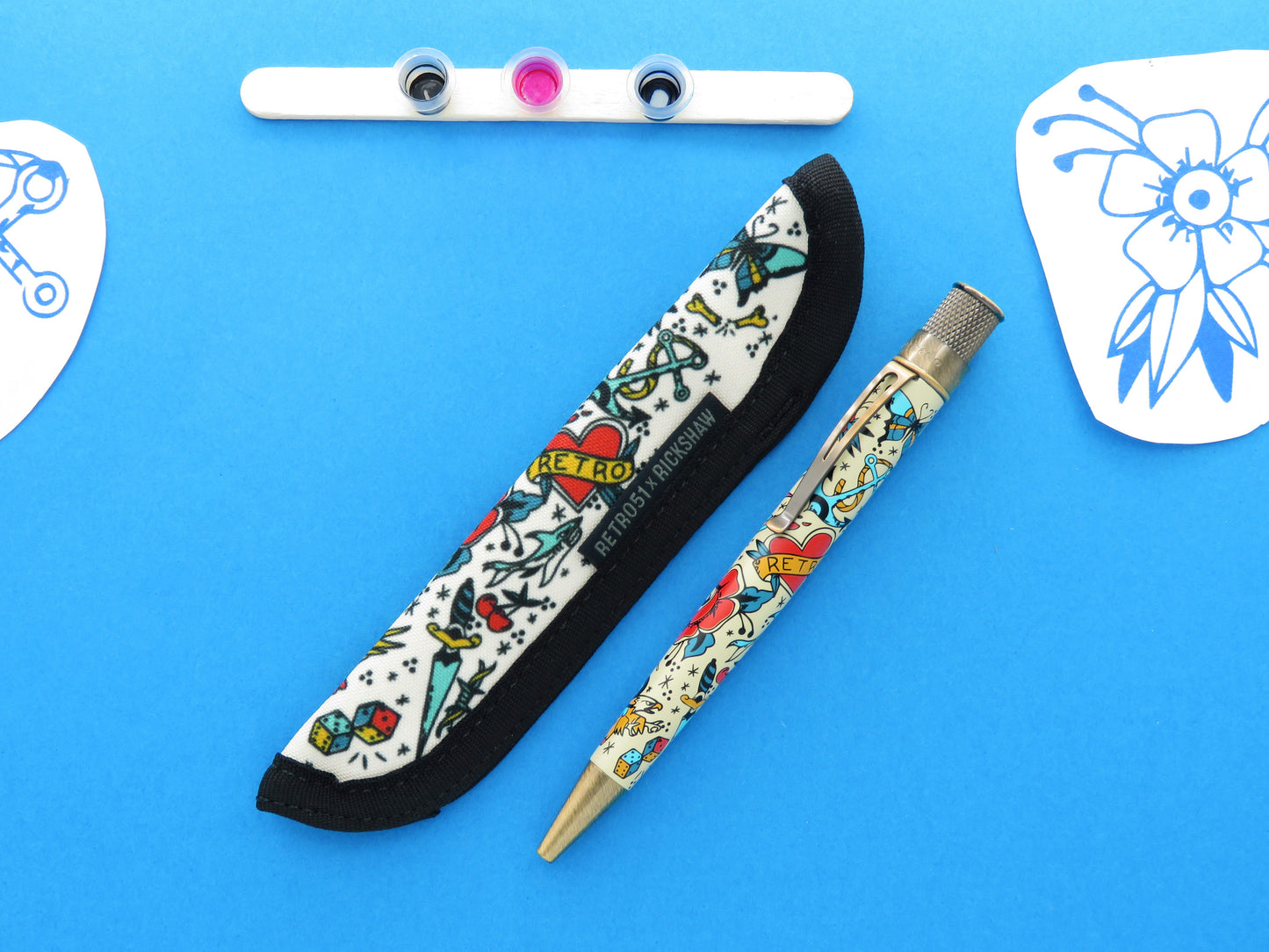 Retro51 x Rickshaw - Retro Ink Pen Sleeve