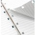 Filofax Notebook Impressions GRAY/White POCKET SIZE