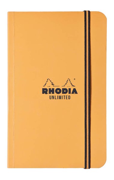 Rhodia Unlimited Pocket Notebook (Orange or black)