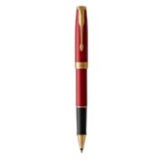 Parker Sonnet RED  Lacquer Gold Tone ROLLERBALL