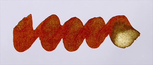 VINTAGE COPPER Shimmer, Diamine INKVENT Red Edition Ink
