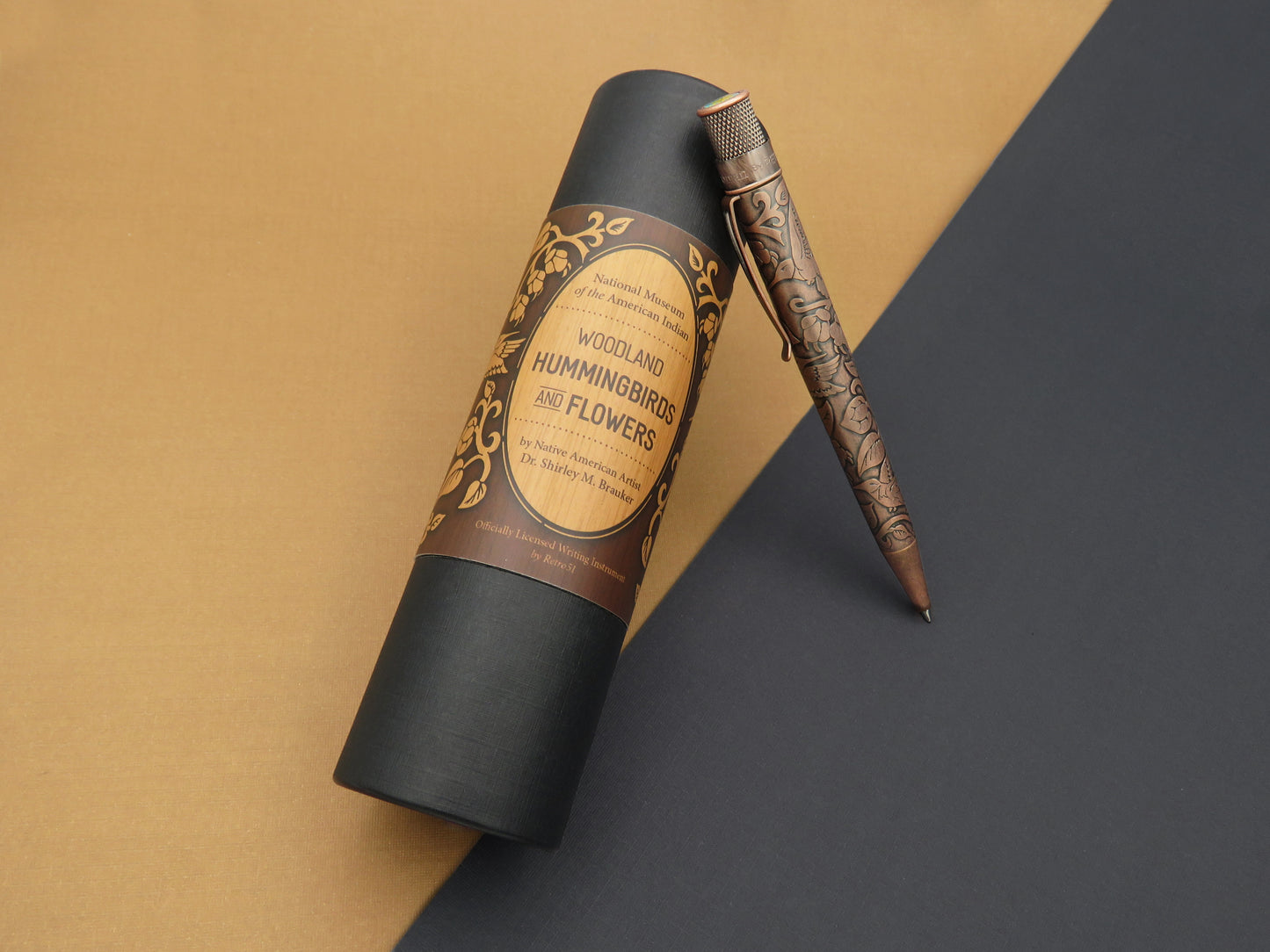 HUMMINGBIRD & FLOWERS (Smithsonian) by Retro 51