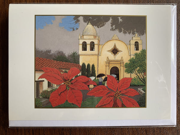 Mission San Carlos Borromeo, 1997 by Douglas Johnson (choose boxed or single cards)