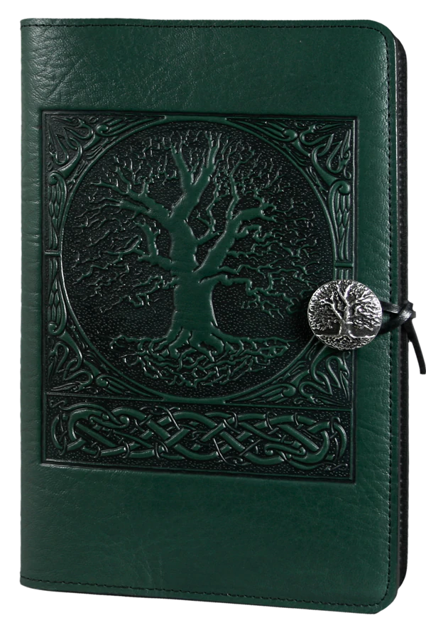 Oberon Original Journal World Tree in Green (6x9inches)