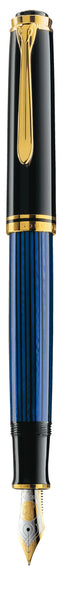 *Pelikan M800 Souveran Black/Blue Fountain Pen*