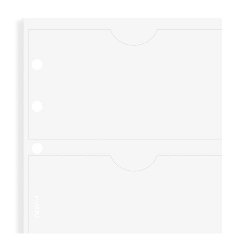 Filofax Organizer or Clipbook Business Card Holder