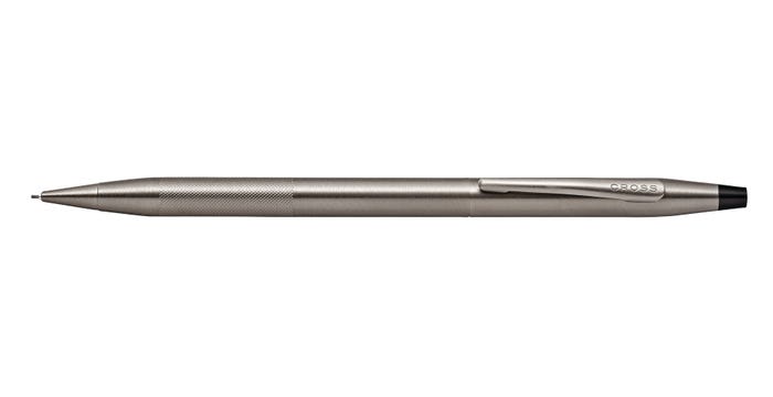 Cross Classic Century Titanium Gray PBC 0.7mm Pencil with Micro-Knurl Detail