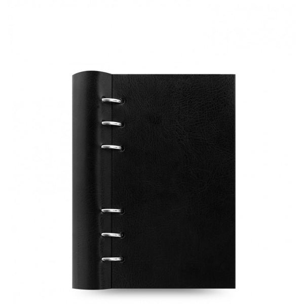 Filofax CLIPBOOK CLASSIC Personal Size Notebook Black