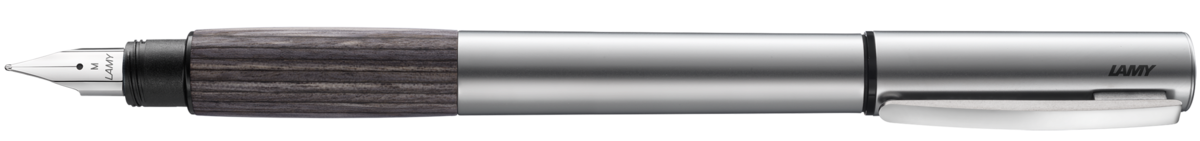 Lamy Accent Al Grey Wood Grip Fountain Pen