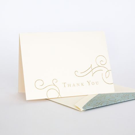 Downton Abbey Thank You Note  10 notes / 10 lined envelopes BY CRANE