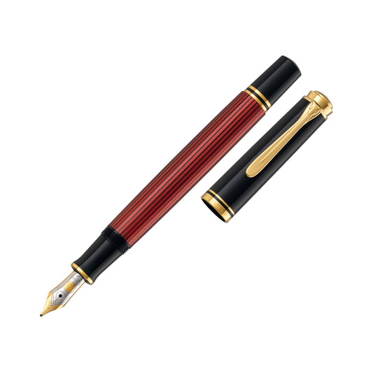 *Pelikan M600 Souveran Black/RED Fountain Pen