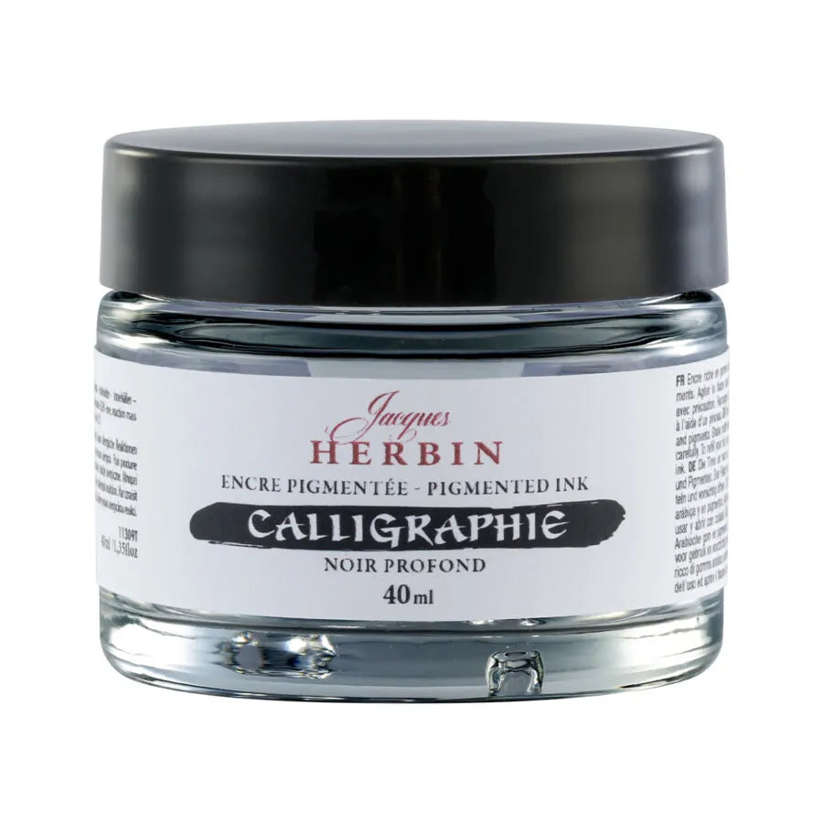 Jacques Herbin Pigmented Calligraphy Inks - 40ml Bottles