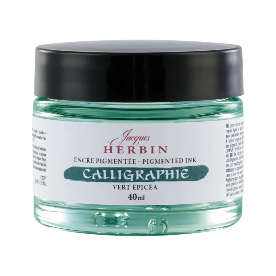 Jacques Herbin Pigmented Calligraphy Inks - 40ml Bottles