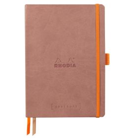 #1178/02C Rhodia SOFTCOVER Goalbook, A5, Dot, 120 Sheets, ROSEWOOD