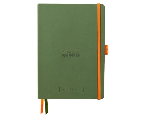 #1178/04 Rhodia SOFTCOVER Goalbook, A5, Dot, 120 Sheets, SAGE