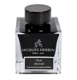 #13109JT - Herbin - Jacques Herbin "Essential" Bottled Inks - 50 ml - Noir Abyssal