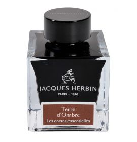 #13147JT - Herbin - Jacques Herbin "Essential" Bottled Inks - 50 ml - Terre d'Ombre