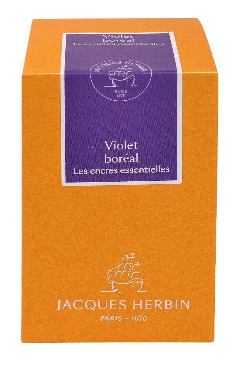 #13173JT - Herbin - Jacques Herbin "Essential" Bottled Inks - 50 ml - Violet Boreal