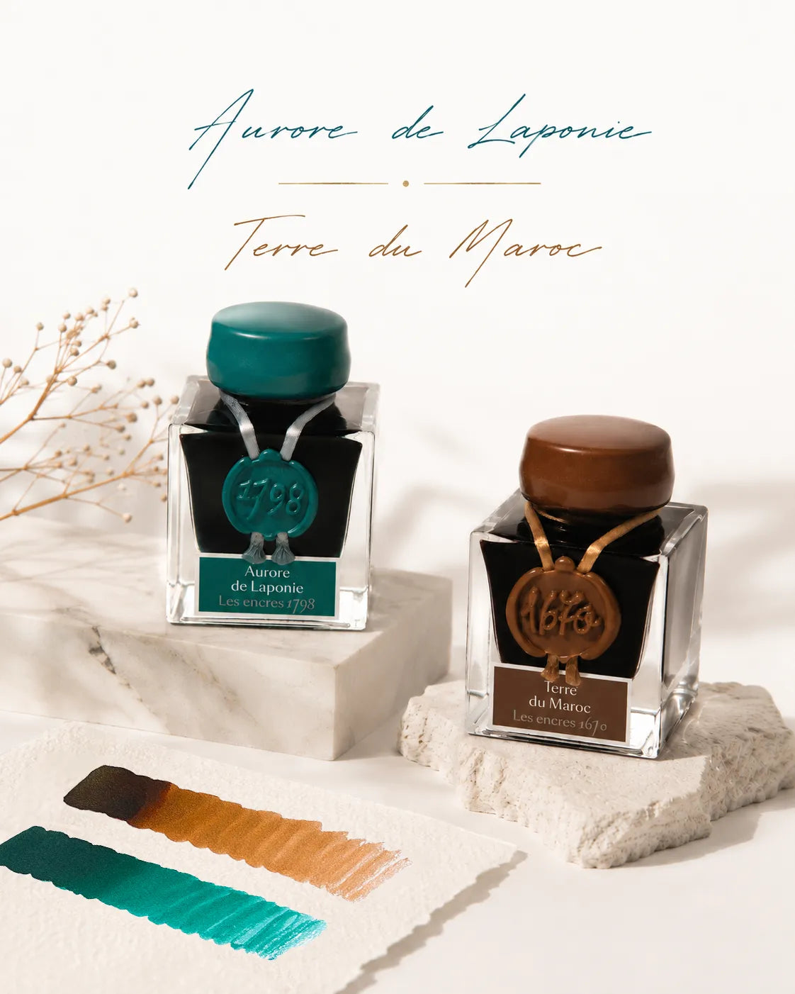 Anniversary J. Herbin Inks (1670, 1798, 350TH)