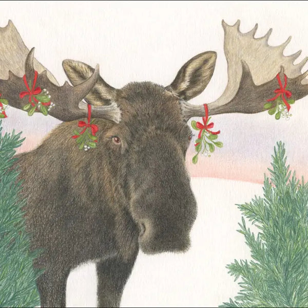 Mistletoe Moose by Sugarhouse