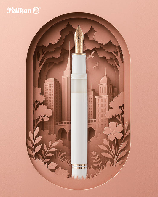 Special Editon Pelikan Souveran® M600 White & Rose Gold