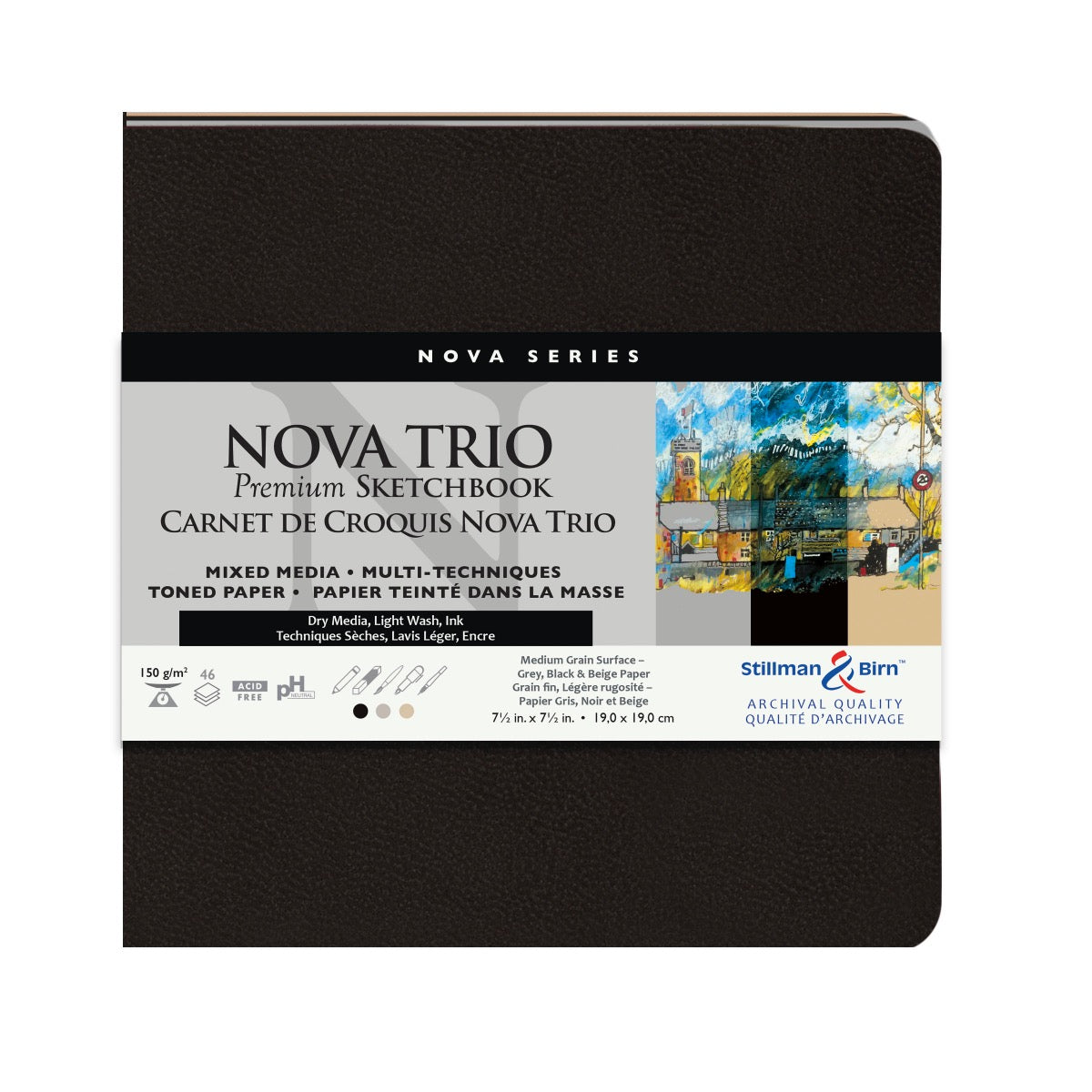 Stillman & Birn  Softcover 7 1/2 x 7 1/2