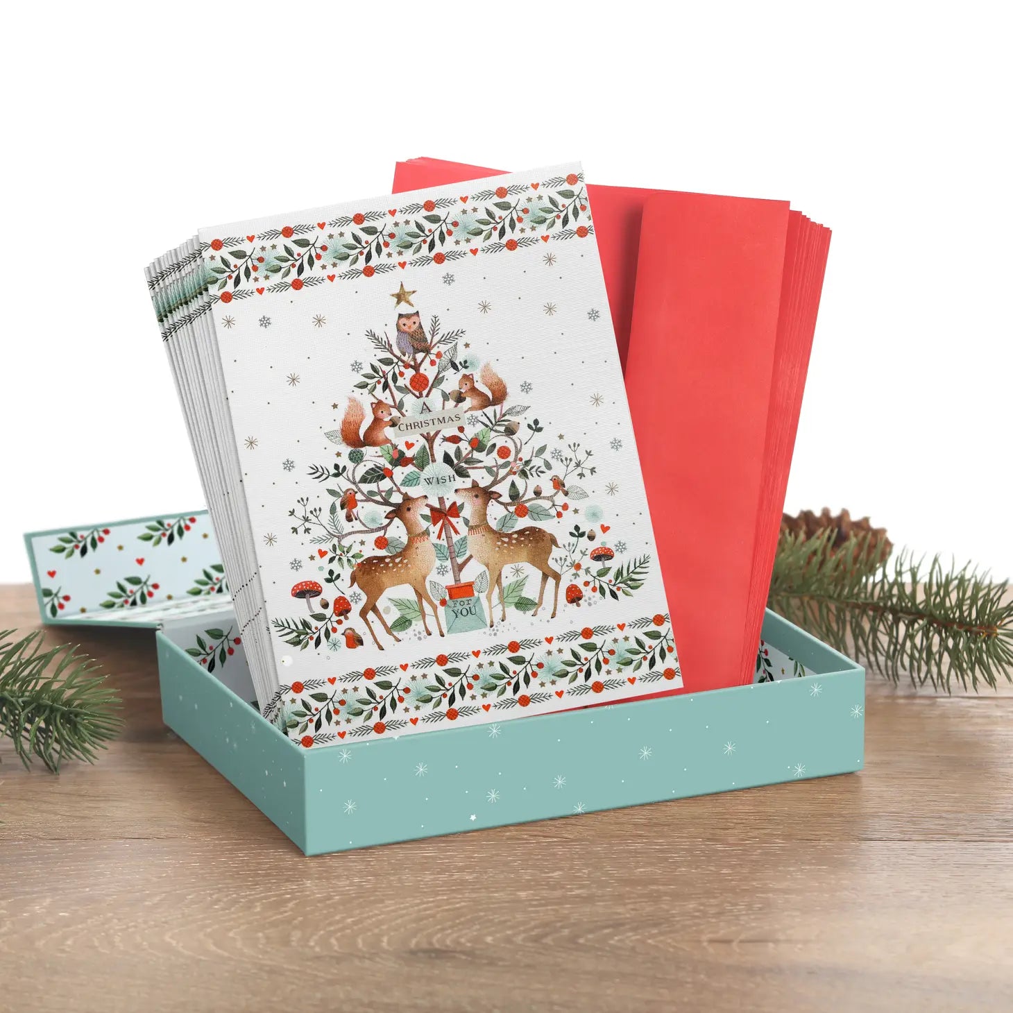 Woodland Friends Boxed Holiday Cards
