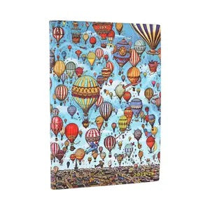 2026 Paperblanks BALLOON FESTIVAL 18 month (2025-2026) (flex midi)