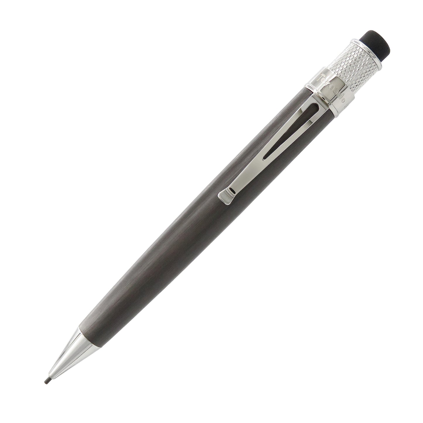 Retro 51 Black Nickel Platinum Tornado Rollerball and Pencil Set