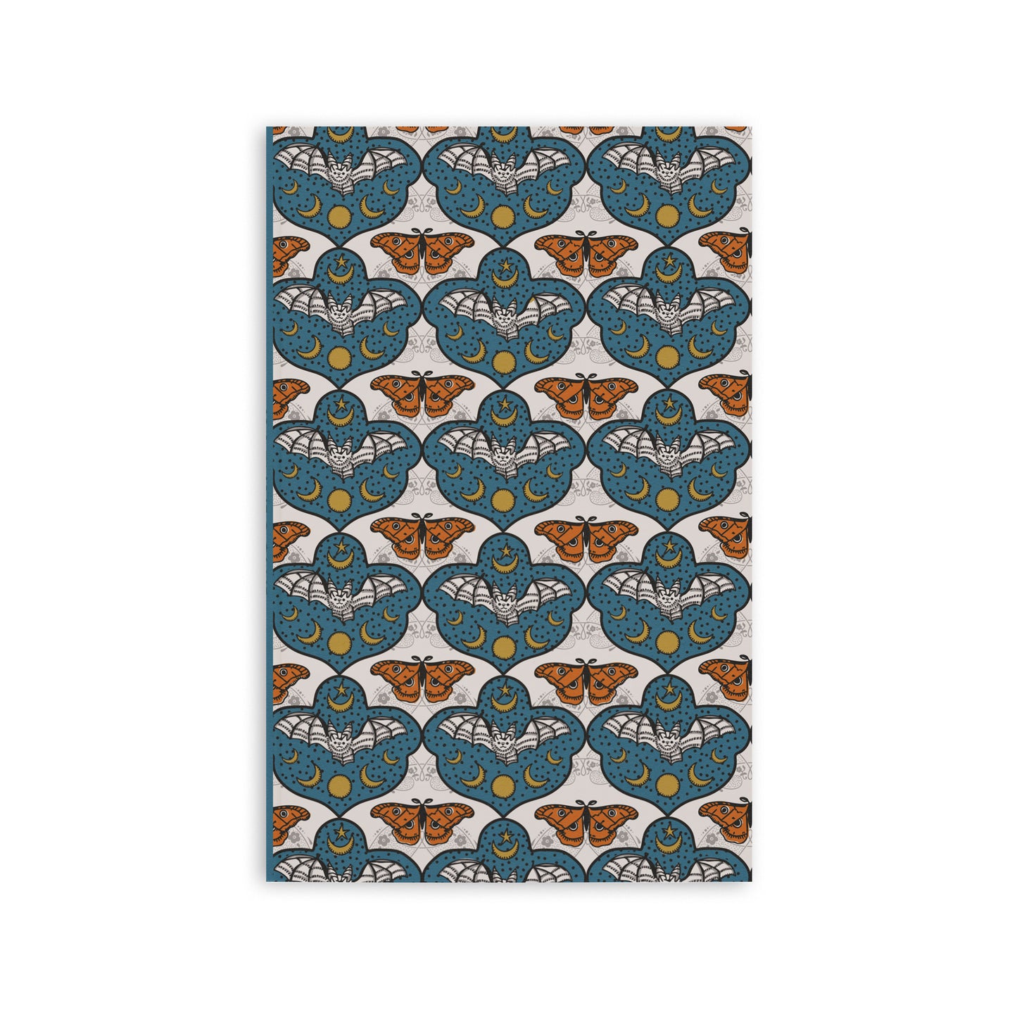 BAT RESCUE -  CLASSIC NOTEBOOK with DOT GRID PAGES