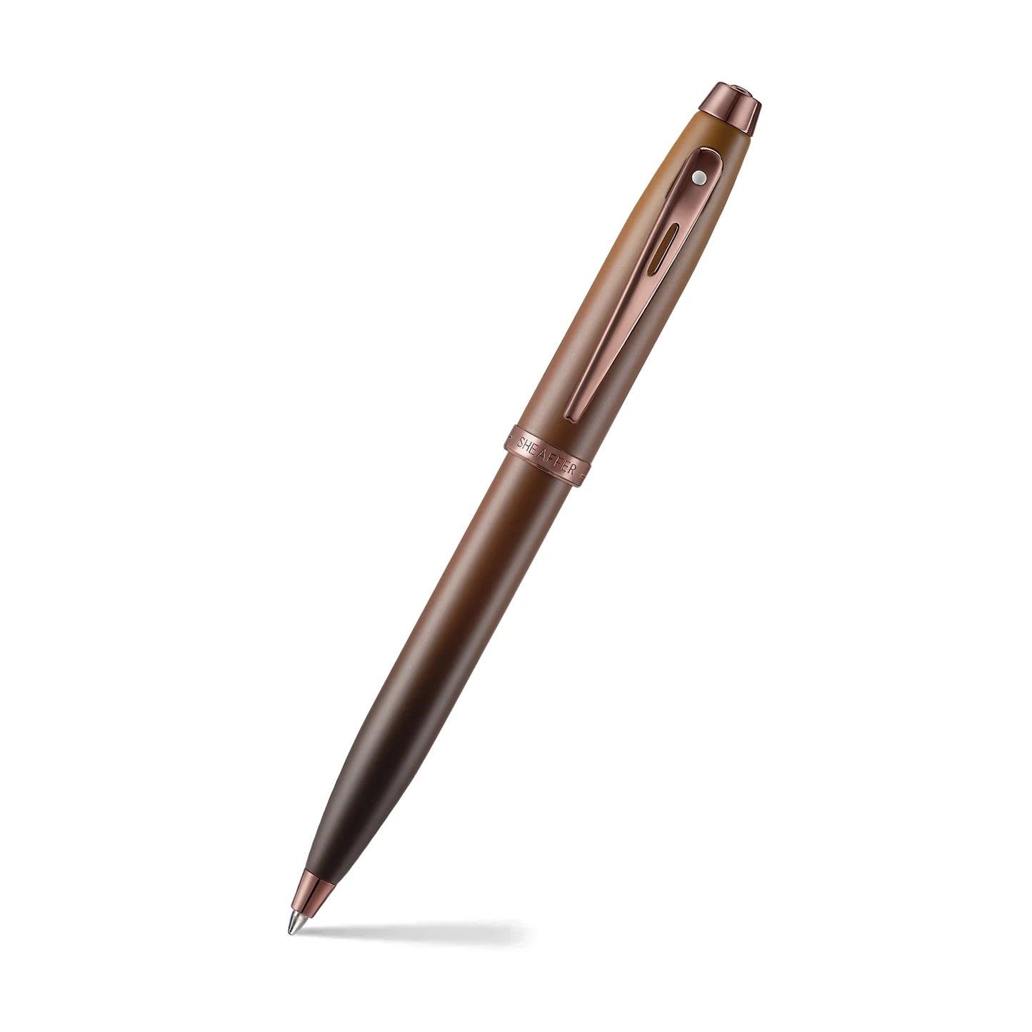 Sheaffer 100 MATTE Coffee Edition with PVD Gold Trim