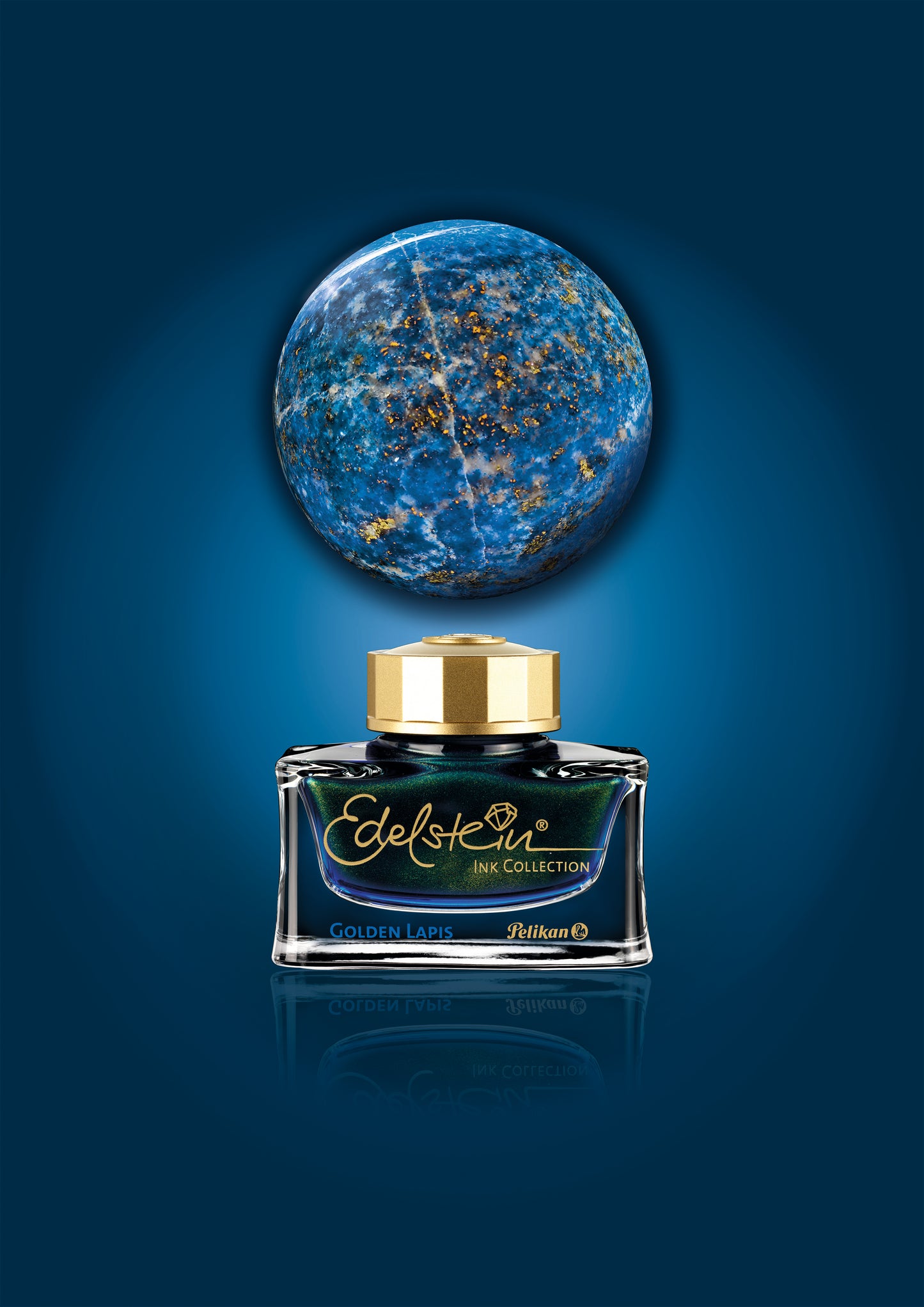 Edelstein® Ink of the Year 2024 - Golden Lapis (Blue-Golden), Flakon (50ml)