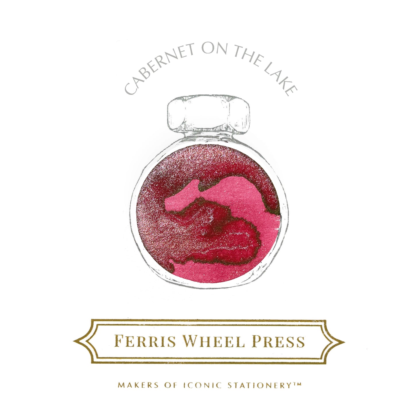 Cabernet on the Lake Ferris Wheel Press 38ml Bottled ink