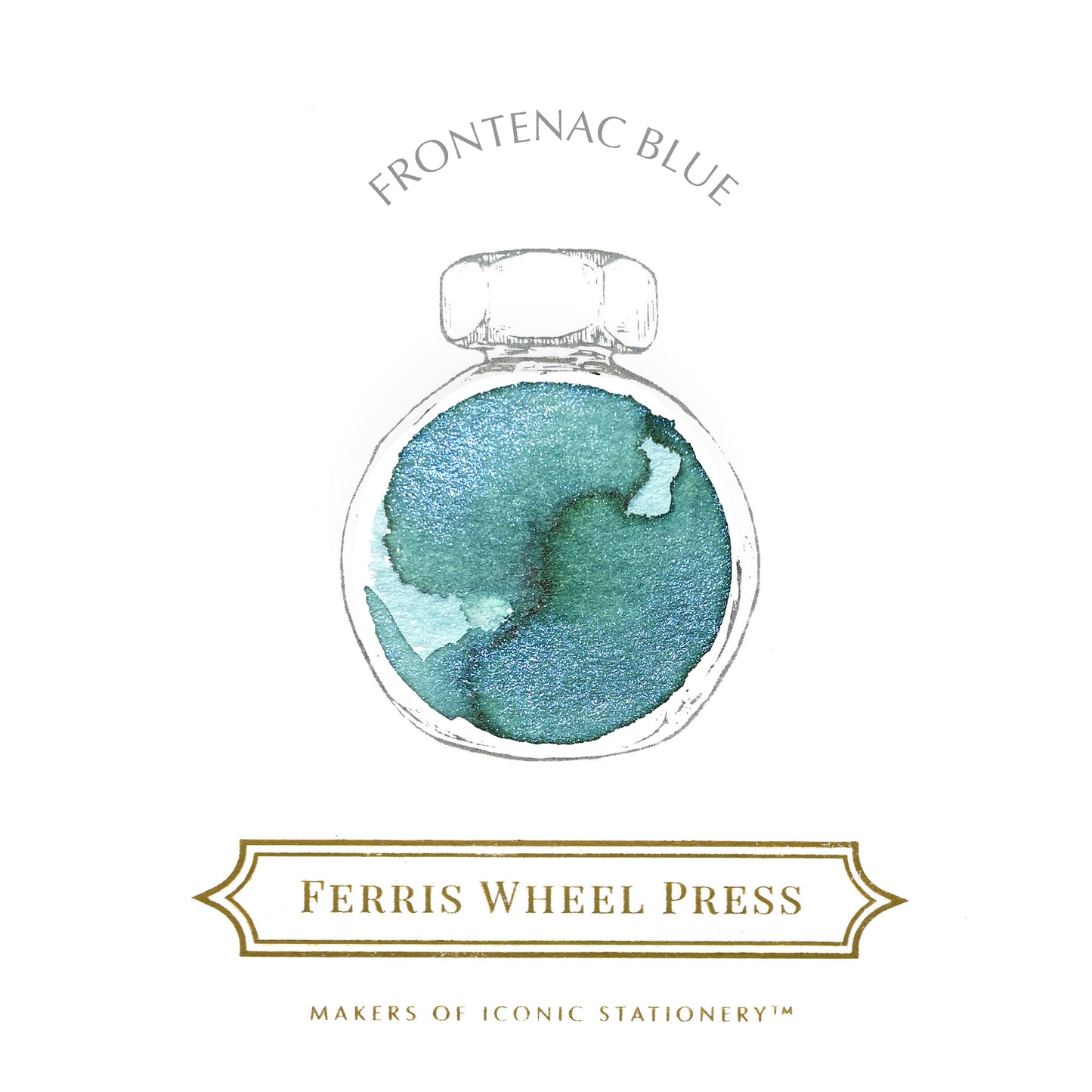 * Fronteac Blue Ferris Wheel Press 38ml Ink