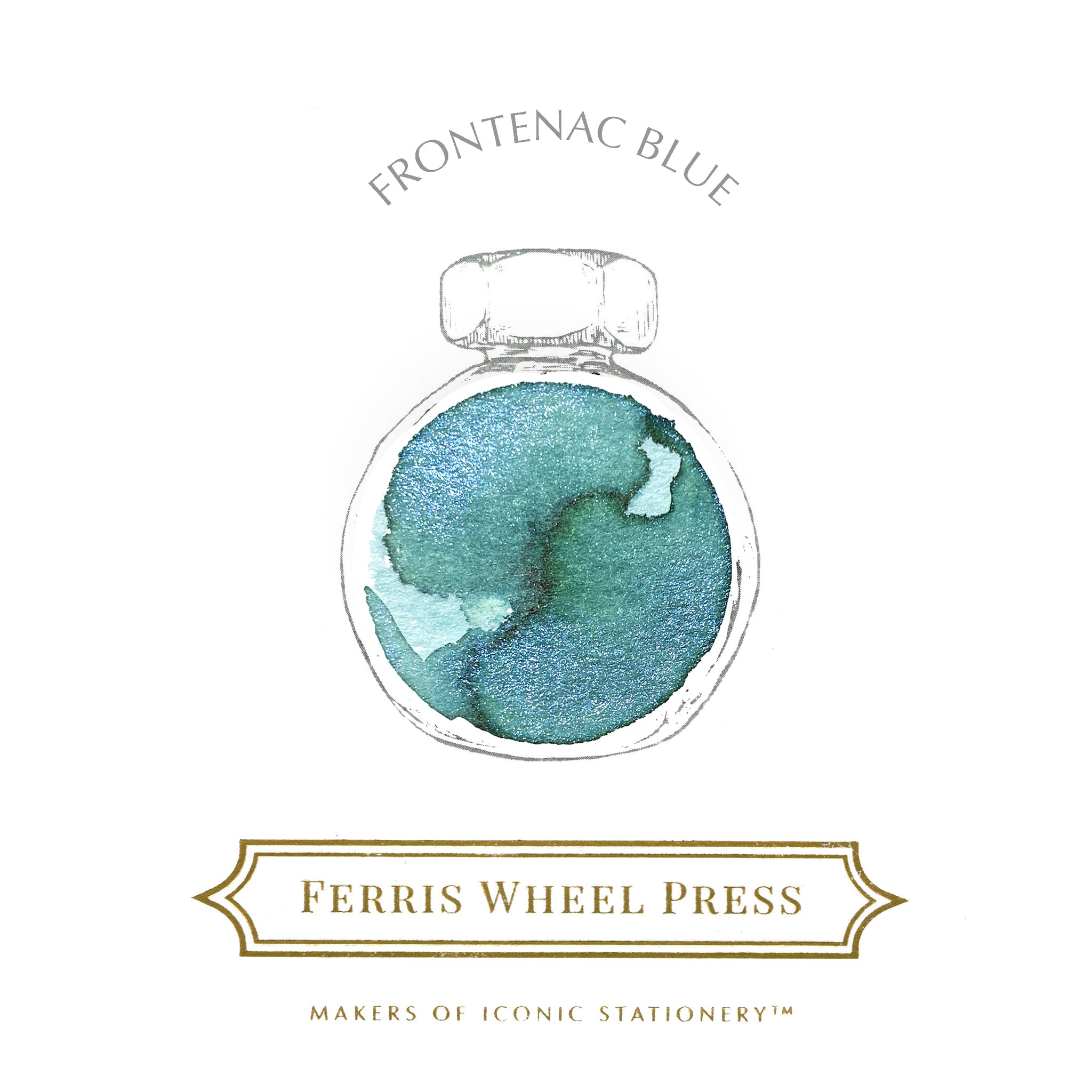 12 Days of Inkmas: Ferris Wheel Press Ink Timeless Blue Special Edition  2020 (We forgot Day 8!) - The Well-Appointed Desk