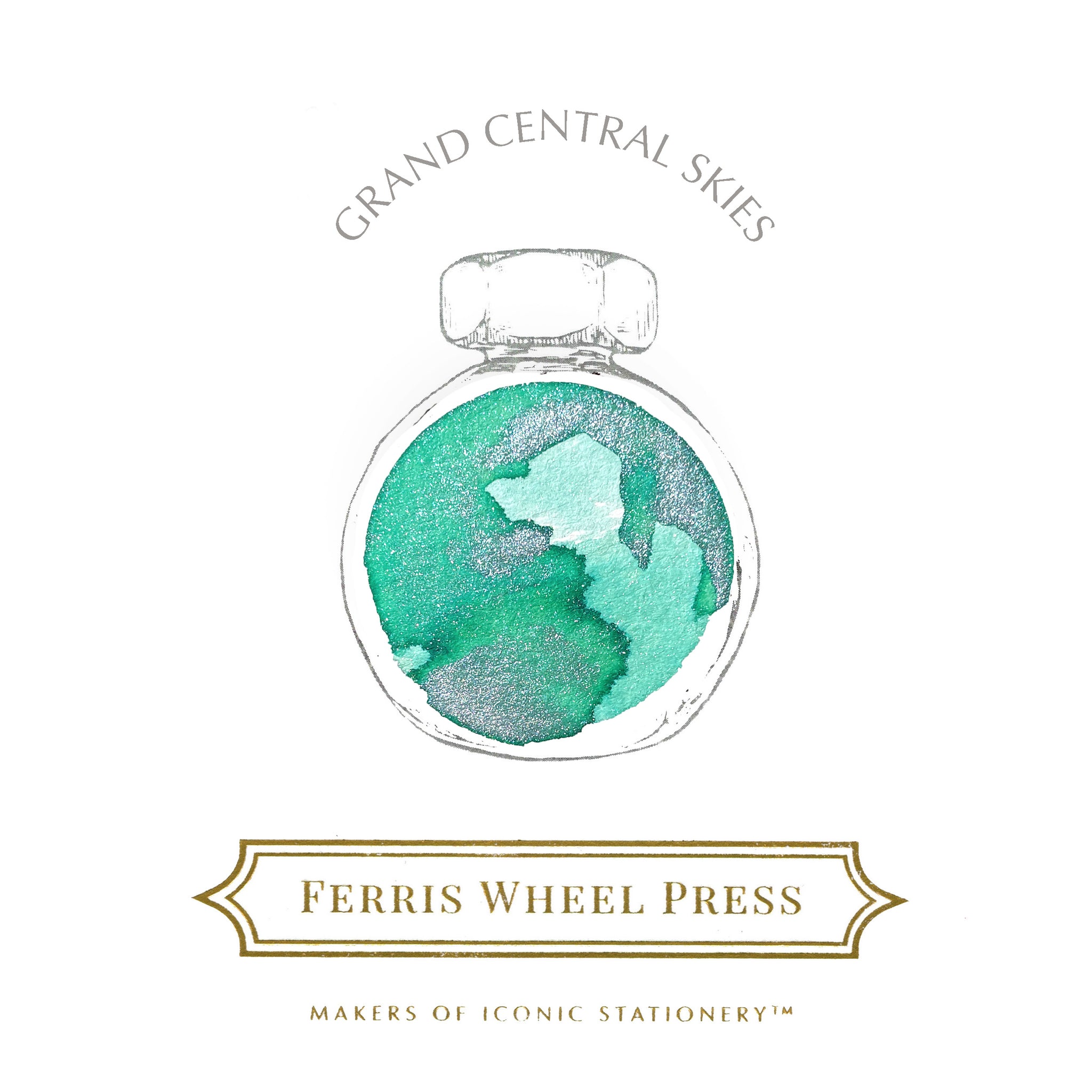 *GRAND CENTRAL SKIES  Ferris Wheel Press 38ml Ink