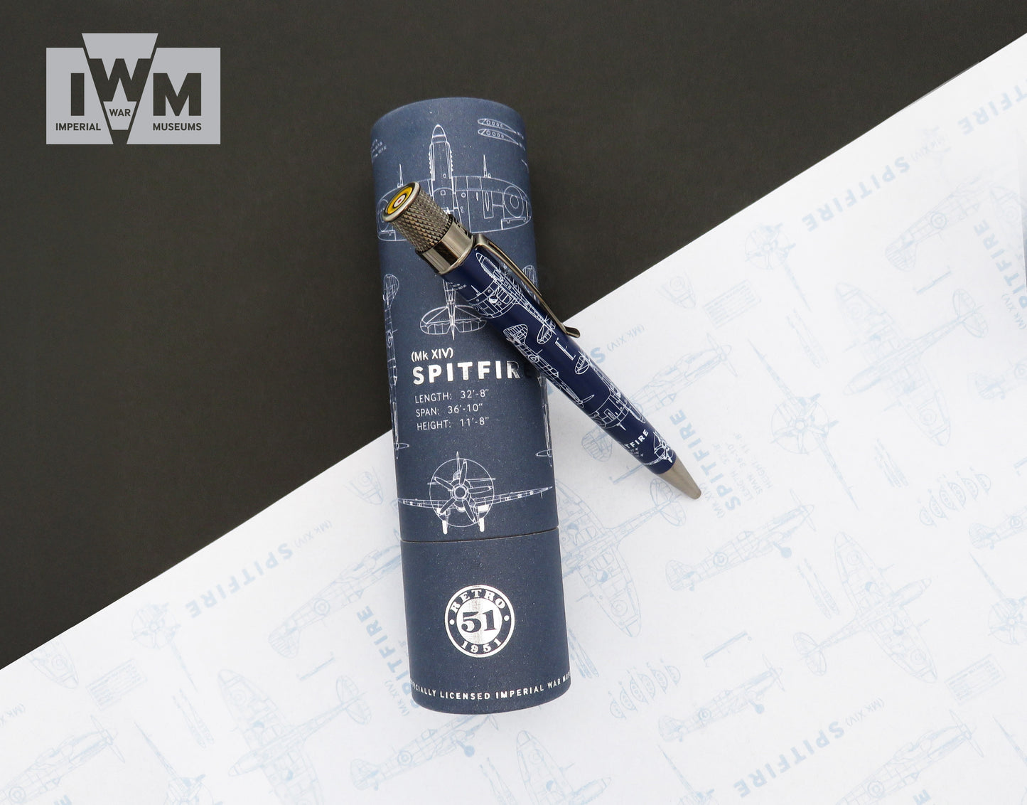 Imperial War Museums - Spitfire Blueprint Rollerball