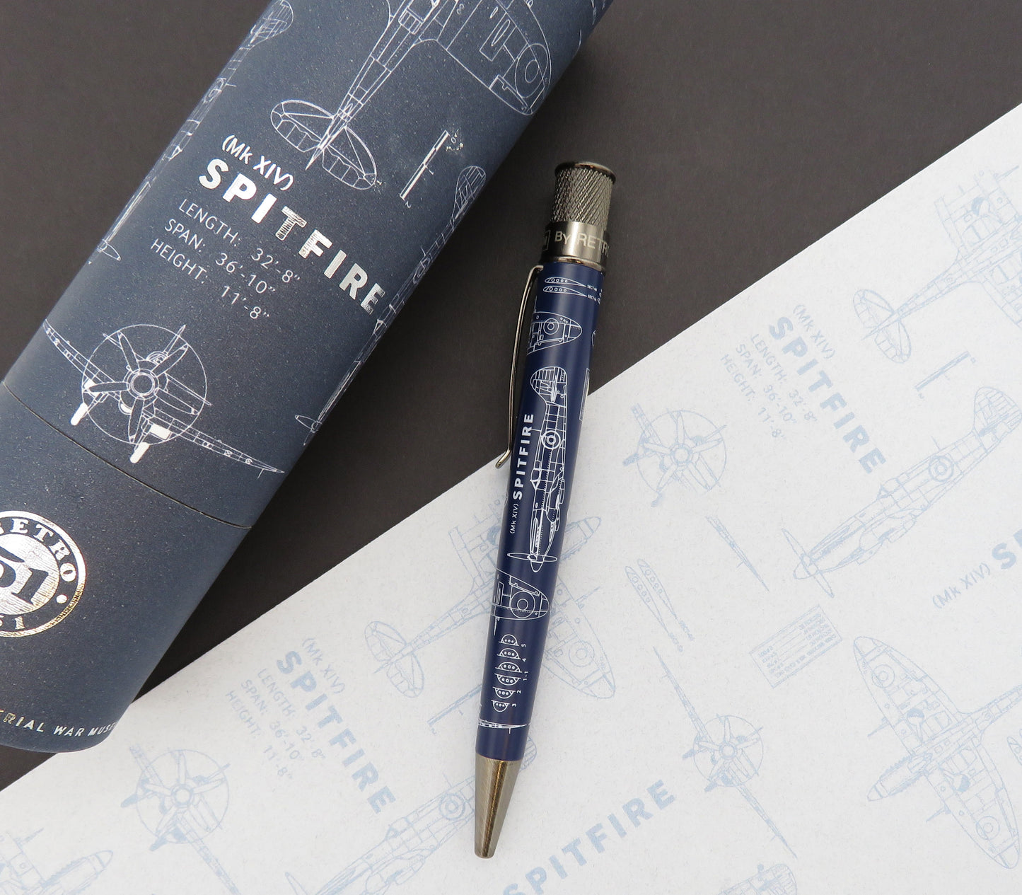 Imperial War Museums - Spitfire Blueprint Rollerball