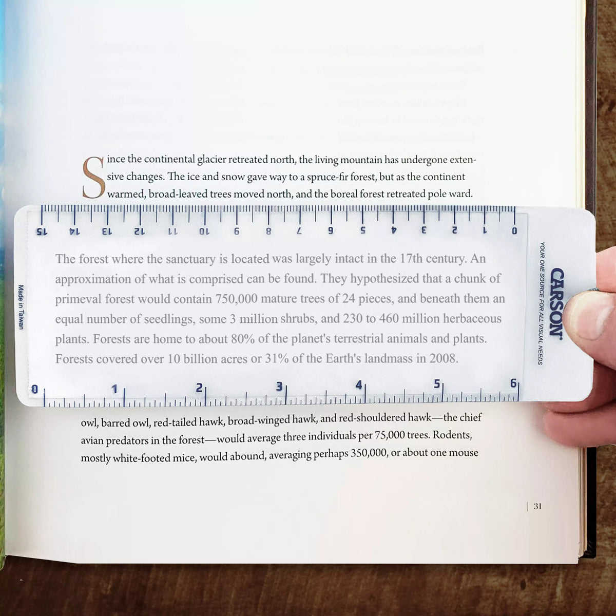 M-22 3X BookMark Magnifier