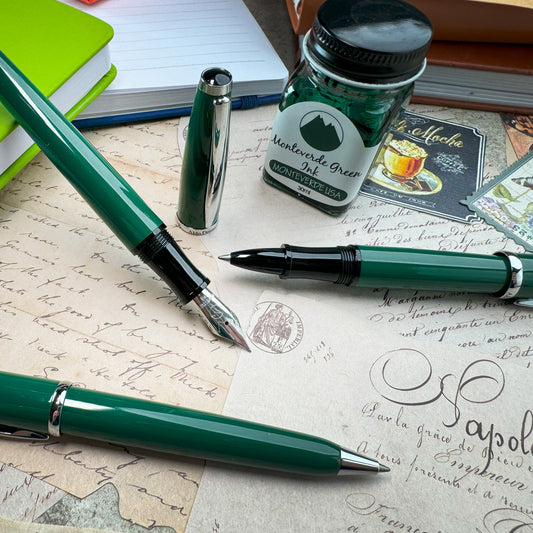 Aldo Domani Ballpoint Pen Green by Monteverde