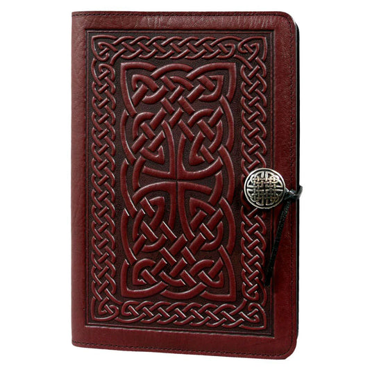 Oberon Original Journal CELTIC BRAID in Green or Wine(6x9inches)