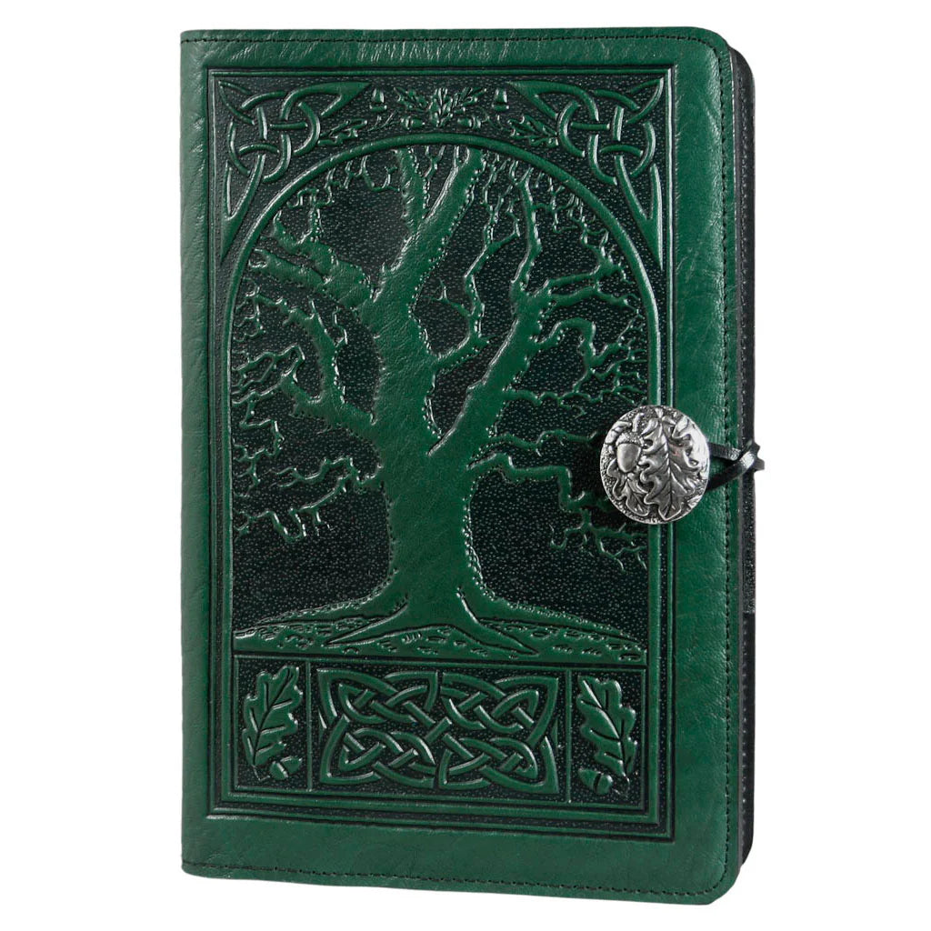 Oberon Original SMALL Journal CELTIC OAK in Green  (5 x 6.875 inches)