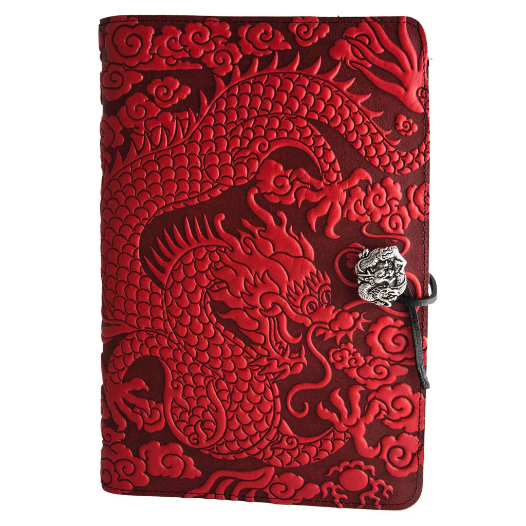 Oberon Original Journal Small  CLOUD DRAGON in Red(5 x 6.875 inches)