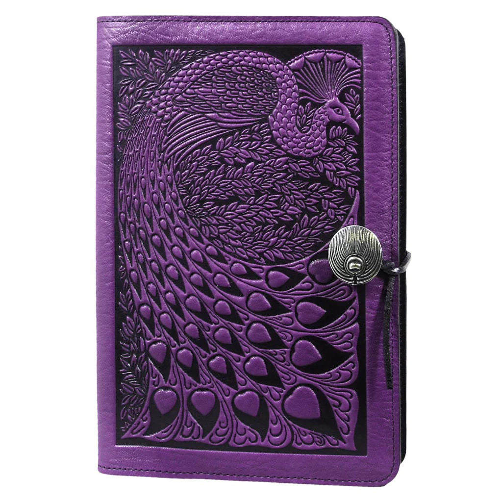 Oberon Original Journal Small  PEACOCK IN ORCHID(5 x 6.875 inches)