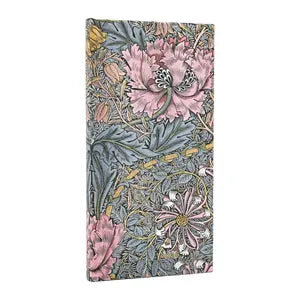 2026 Paperblanks Slim MORRIS PINK HONEYSUCKLE