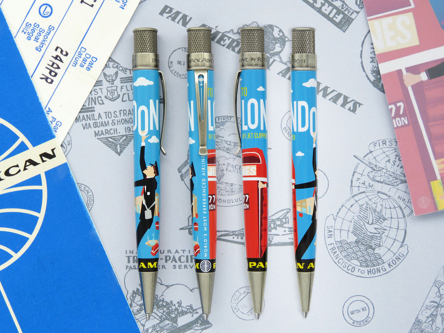 Pan Am® - London Poster Rollerball