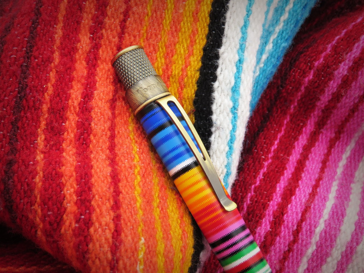 Tornado™ Vintage Metalsmith - Poncho Rollerball Pen