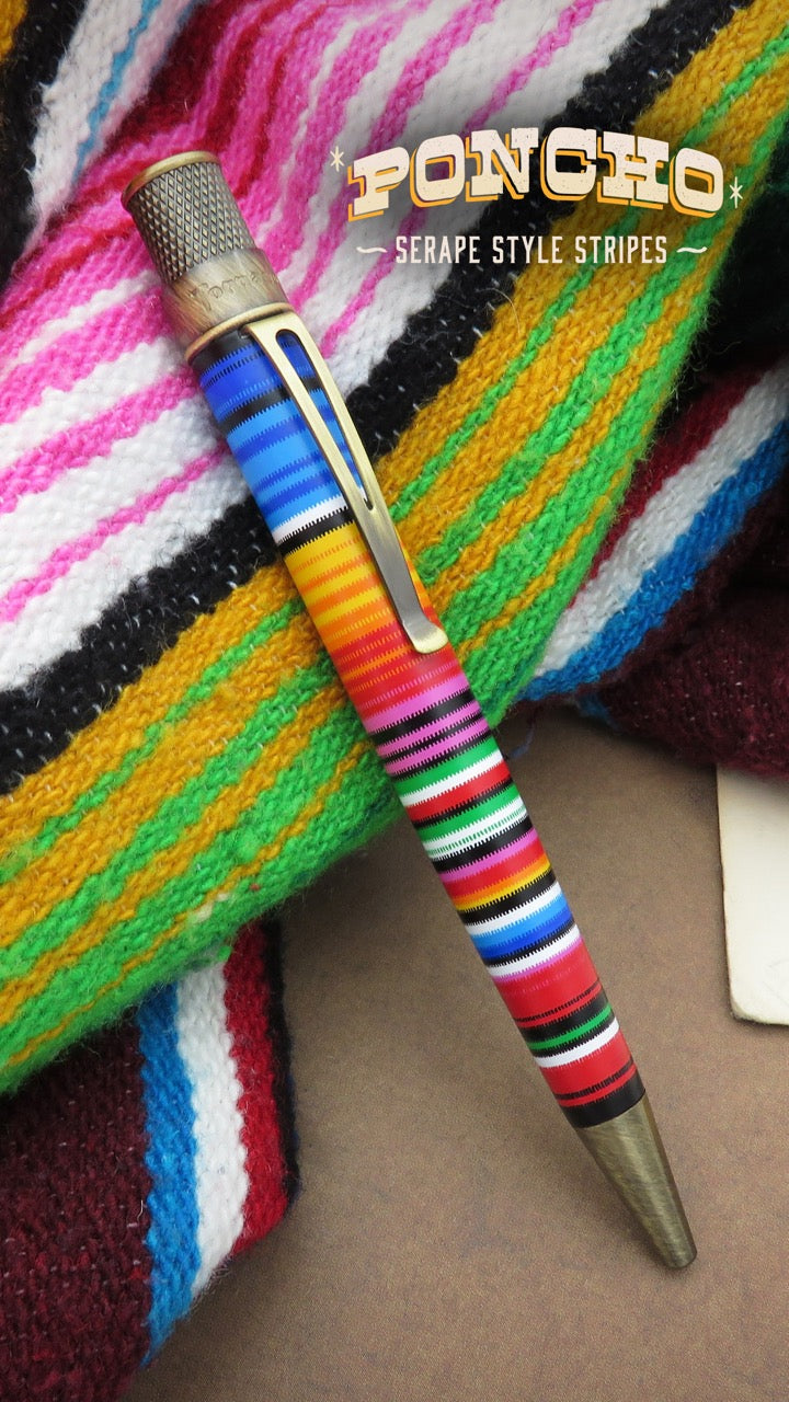 Tornado™ Vintage Metalsmith - Poncho Rollerball Pen