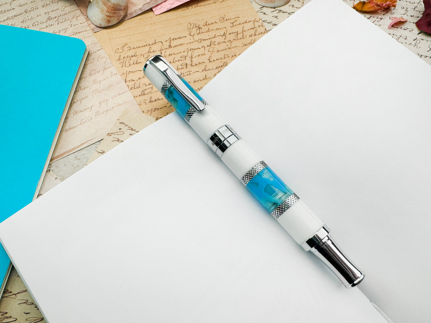 Monteverde Regatta SANTORINI BLUE Fountain Pen